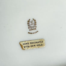 Load image into Gallery viewer, Vintage Lenox Made in USA Porcelain Dolphin Pedestal Bowl