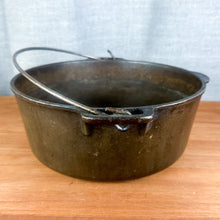Load image into Gallery viewer, Vintage Cast-Iron 5-Quart Bucket Style Handle Cooking Pot