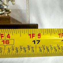 Load image into Gallery viewer, 1982 Budweiser Hanging Light-Up Clydesdale Coach Bar Clock