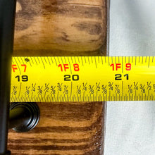 Load image into Gallery viewer, Vintage Wooden Live Edge Display Tray with Handles