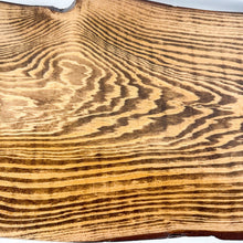 Load image into Gallery viewer, Vintage Wooden Live Edge Display Tray with Handles