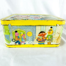 Load image into Gallery viewer, 1980s Aladdin Sesame Street Metal Lunchbox, No Thermos