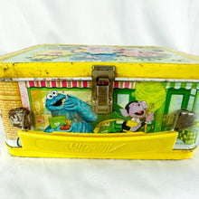 Load image into Gallery viewer, 1980s Aladdin Sesame Street Metal Lunchbox, No Thermos