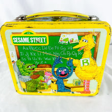 Load image into Gallery viewer, 1980s Aladdin Sesame Street Metal Lunchbox, No Thermos