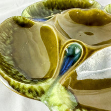 Load image into Gallery viewer, Vintage McCoy Pottery "906" Moss Green 5-Section Serving Platter