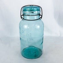 Load image into Gallery viewer, Vintage to Antique Atlas Half Gallon E-Z Seal Jar