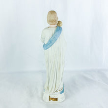 Load image into Gallery viewer, Antique German Porcelain St. Joseph Holding the Christ Child Figurine