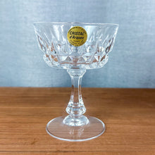 Load image into Gallery viewer, Vintage Pompadour Cristal d'Arques Coupes 6-Piece Boxed Set