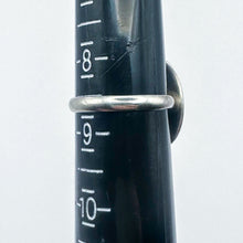 Load image into Gallery viewer, Vintage Sterling Silver Monogrammed Disc Ring, Size 8.5