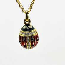 Load image into Gallery viewer, Imperial Ladybug Pendant with Chain