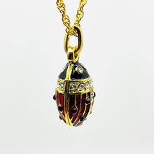 Load image into Gallery viewer, Imperial Ladybug Pendant with Chain