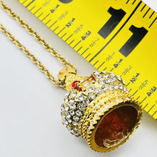 Load image into Gallery viewer, Imperial Crown Pendant with Chain