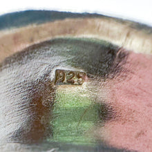 Load image into Gallery viewer, Vintage Sterling Silver Purple Stone Cocktail Ring, Size 6.5