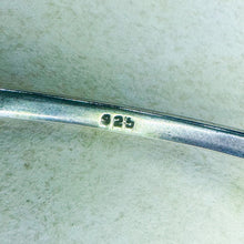 Load image into Gallery viewer, Vintage Sterling Silver Solid Narrow Band Open-Back Choker