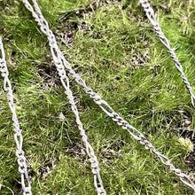 Load image into Gallery viewer, Necklace, Sterling, 18", Mini Hooper Marbles in Erlenmeyer Vial