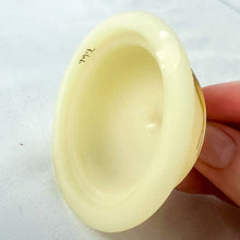 Load image into Gallery viewer, 1979 Fenton Hand-Painted L Everson Hershey Chocolate Roses on Cameo Satin Glass 6 Inch Temple Jar