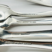 Load image into Gallery viewer, Pierced Tablespoon 8 1/2, Gorham Sterling, 1941-1942 Camellia