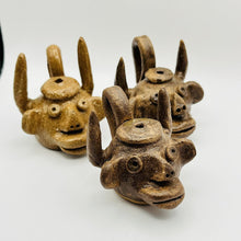 Load image into Gallery viewer, Vintage Miniature Pottery Jug, Dale Costner, With Horns