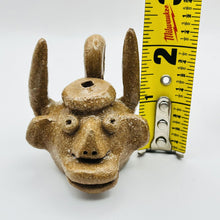 Load image into Gallery viewer, Vintage Miniature Pottery Jug, Dale Costner, With Horns
