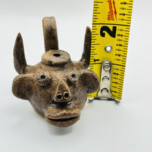 Load image into Gallery viewer, Vintage Miniature Pottery Jug, Dale Costner, With Horns