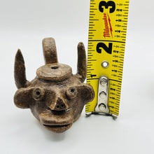 Load image into Gallery viewer, Vintage Miniature Pottery Jug, Dale Costner, With Horns