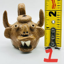 Load image into Gallery viewer, Vintage Miniature Pottery Jug, Dale Costner, With Teeth