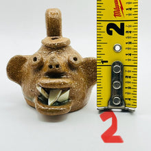 Load image into Gallery viewer, Vintage Miniature Pottery Jug, Dale Costner, With Teeth