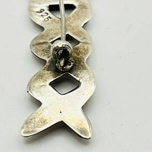 Load image into Gallery viewer, Brooch Pin, Sterling Silver, OOOXXX