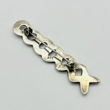 Load image into Gallery viewer, Brooch Pin, Sterling Silver, OOOXXX