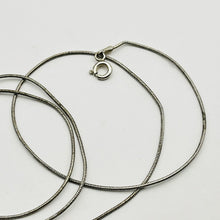 Load image into Gallery viewer, Necklace, Sterling Silver, Rearing Horse Charm, Snake Chain, 24 Inches