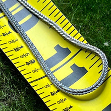 Load image into Gallery viewer, Necklace, Sterling Silver, Wheat Chain, 24 Inch