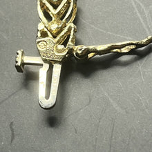 Load image into Gallery viewer, Bracelet, Tennis, Wheat Links with 37 Diamonds, Round Brilliant, 1.11 Carat TW, JAFA, 10K, 7 inches