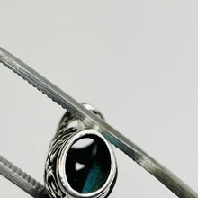 Load image into Gallery viewer, Slide Pendant, Sterling Silver, Turquoise Colored Stone
