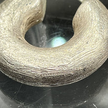 Load image into Gallery viewer, Earrings, Sterling Silver, Chunky Textured Hoops