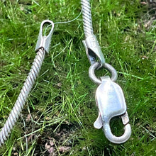 Load image into Gallery viewer, Necklace and Pendant, Sterling Silver, Open Heart, Snake Chain, 20 inches