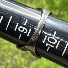 Load image into Gallery viewer, Ring, Sterling Silver, DQ CZ Heart Shaped Stone, Size 9 1/2