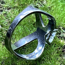 Load image into Gallery viewer, Ring, Sterling Silver, DQ CZ Heart Shaped Stone, Size 9 1/2