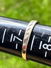 Load image into Gallery viewer, Ring, 10K Yellow Gold, Engagement Set, 3 mm Diamond, size 7 1/4