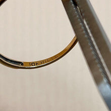 Load image into Gallery viewer, Ring, 10K Yellow Gold, Engagement Set, 3 mm Diamond, size 7 1/4