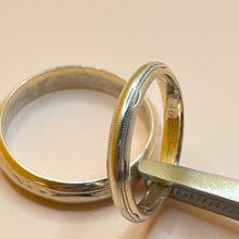 Load image into Gallery viewer, Ring, 14K Yellow and White Gold, Men's and Women's Matching Set, size 11 1/4 and 7 1/4