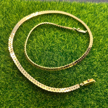 Load image into Gallery viewer, Necklace, 14K Yellow Gold, Uno A-Erre Vintage, Flat Curb Chain,16 inches
