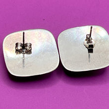 Load image into Gallery viewer, Earrings, Sterling Silver, Dichroic Glass
