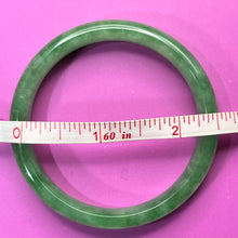 Load image into Gallery viewer, Bracelet, Bangle, Jadeite, High Grade, 56 mm, D Shaped Cross Section