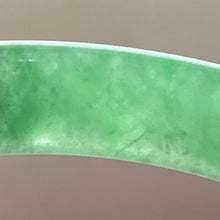 Load image into Gallery viewer, Bracelet, Bangle, Jadeite, High Grade, 56 mm, D Shaped Cross Section