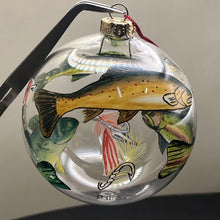 Load image into Gallery viewer, Ornament, Reverse Painted Fish and Lures