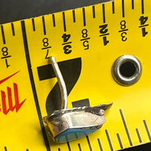 Load image into Gallery viewer, Earrings, Sterling Silver, Turquoise, Native American, Sylvia Peina