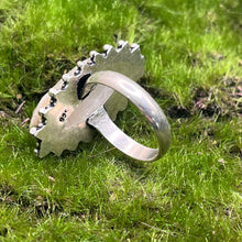 Load image into Gallery viewer, Ring, Sterling Silver, Rose Quartz Marquis, Size 10 1/4