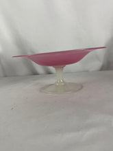 Load image into Gallery viewer, Compote Bowl, Steuben Rosaline and Alabaster