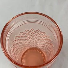 Load image into Gallery viewer, Glass, 10 oz Flat Tumbler, Set of Two, Pink, Anchor Hocking Miss America