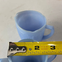 Load image into Gallery viewer, Sugar and Creamer, Child's Open, Delphite, Jeanette Cherry Blossom
